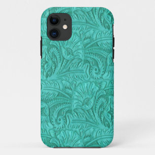Bladleder met adercoating, Western afdrukken Case-Mate iPhone Case