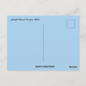 Bladloze Boom in Jeckyll Island Georgia USA Briefkaart (Achterkant)