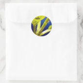bladluis ronde sticker (Tas)