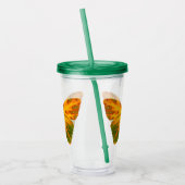 bladluzervlinder 1 acryl drinkbeker (Links)