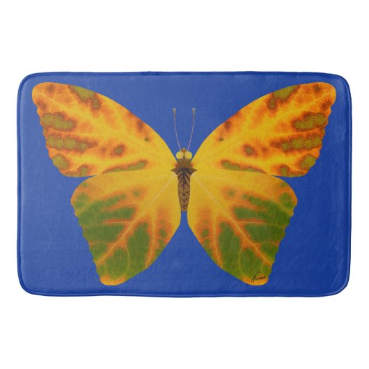 bladluzervlinder 1 badmat (Voorkant)