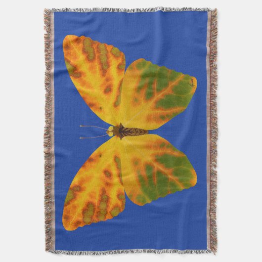 bladluzervlinder 1 deken (Voorkant Verticaal)