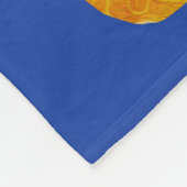 bladluzervlinder 3 fleece deken (Hoek)