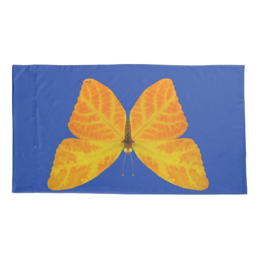 bladluzervlinder 3 kussensloop (Achterkant-Links)