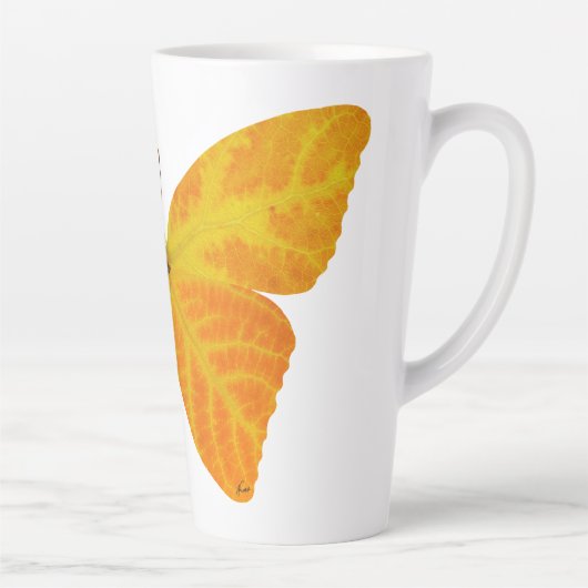 bladluzervlinder 3 latte mok (Rechts)