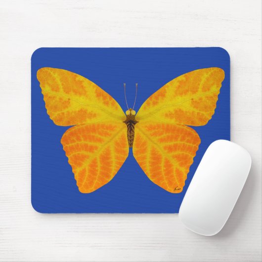 bladluzervlinder 3 muismat (Met muis)