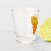 bladluzervlinder 3 shot glas (Links)