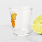 bladluzervlinder 3 shot glas (Rechts)