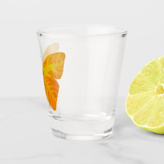 bladluzervlinder 3 shot glas (Rechts)