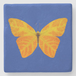 bladluzervlinder 3 stenen onderzetter