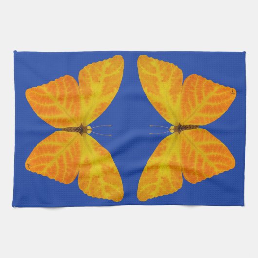 bladluzervlinder 3 theedoek (Horizontaal)