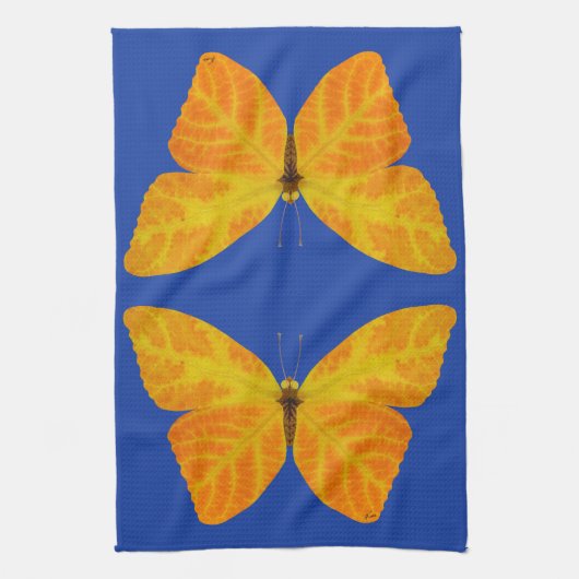 bladluzervlinder 3 theedoek (Verticaal)