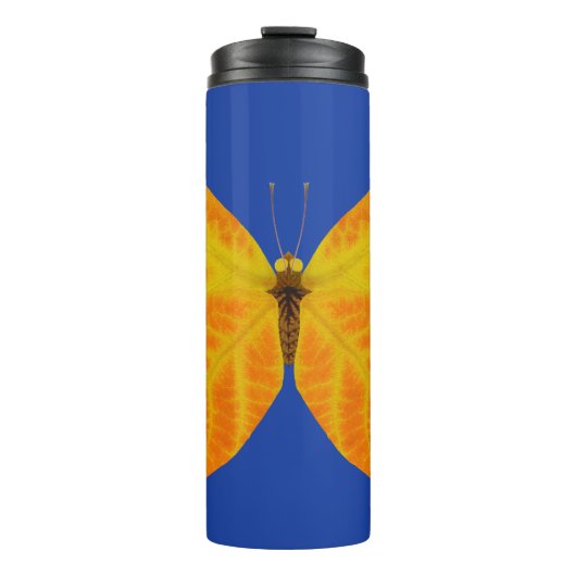 bladluzervlinder 3 thermosbeker (Voorkant)