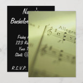 Bladmuziek 1 kaart (Voorkant / Achterkant)