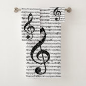 Bladmuziek Bad Handdoek (Insitu)