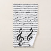 Bladmuziek Bad Handdoek (Handdoek)