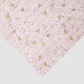  Bladmuziek en Bijen Tissuepapier (Detail)