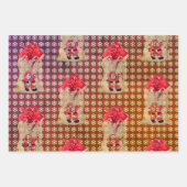 Bladmuziek Kerst Bells Piano Song Santa | Set Inpakpapier Vel (Voorkant 2)