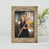 Bladmuziek met Foto's - Afstuderen Aankondiging (Staand voorkant)