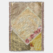  Bladmuziek Muzieknoten Deken (Voorkant Verticaal)