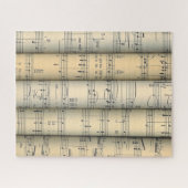 Bladmuziek ~ Muzieknoten ~ Feesttijd ~ Legpuzzel (Horizontaal)