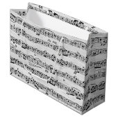 Bladmuziek op Berkboom Groot Cadeauzakje (Voorkant Gekanteld)