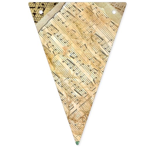  Bladmuziek Roze Rose Party Flag Banner (Eerste vlag)