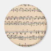  Bladmuziek Score Opmerkingen Magneet (Voorkant)