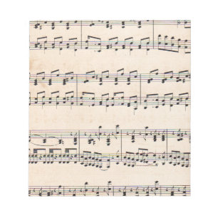 Bladmuziek Score Opmerkingen Notitieblok