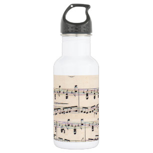Bladmuziek Score Opmerkingen Waterfles