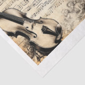 Bladmuziek voor Kunst en Ambacht Tissuepapier (Detail)