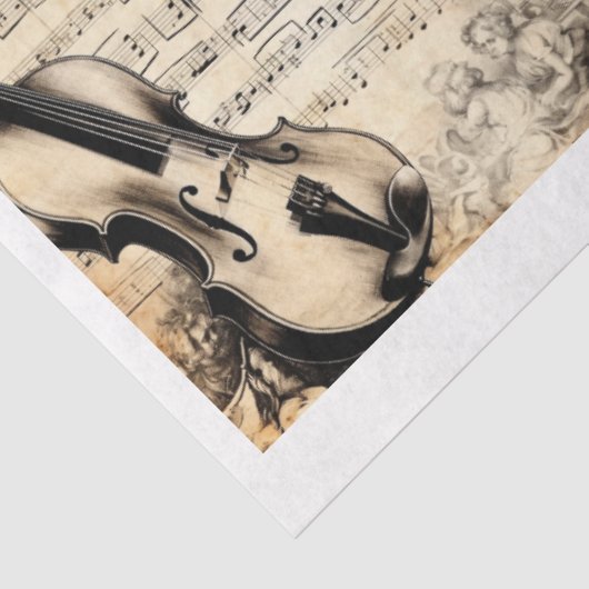  Bladmuziek voor Kunst en Ambacht Tissuepapier (Detail)