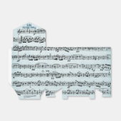 Bladmuziek voor piano Overweging Bedankdoosjes (Uitgevouwen)