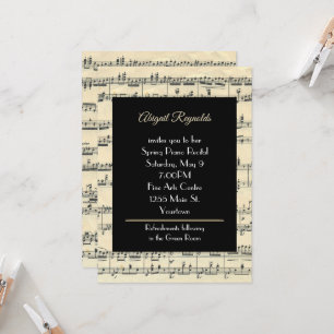 bladmuziek voor pianorecital kaart