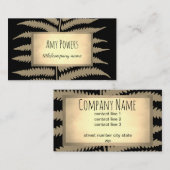 bladontwerp aangepast visitekaartje dubbelzijdig (Voorkant / Achterkant)