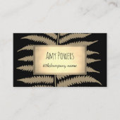 bladontwerp aangepast visitekaartje dubbelzijdig (Voorkant)