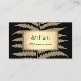 bladontwerp aangepast visitekaartje dubbelzijdig