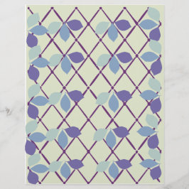 Bladontwerp plakboekpapier