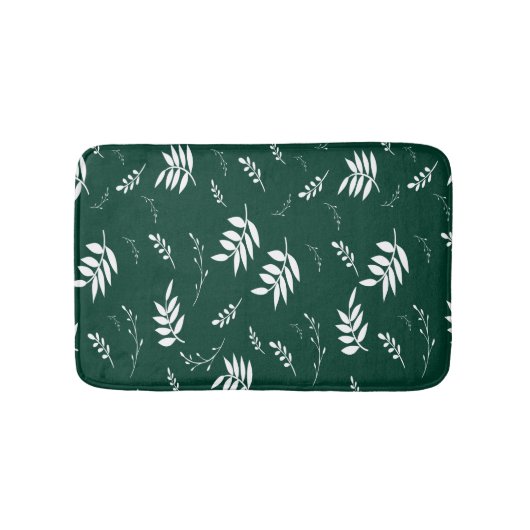 bladpatroon badmat (Voorkant)