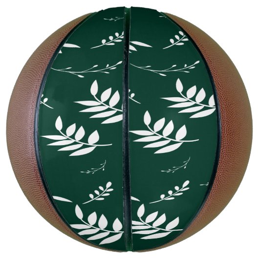 bladpatroon basketbal (Verticaal)