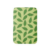 Bladpatroon, blad patroon, lente bladeren badmat (Voorkant Verticaal)