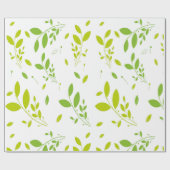 bladpatroon cadeaupapier (Vlak)