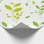 bladpatroon cadeaupapier (Hoek)