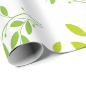 bladpatroon cadeaupapier (Rol Hoek)