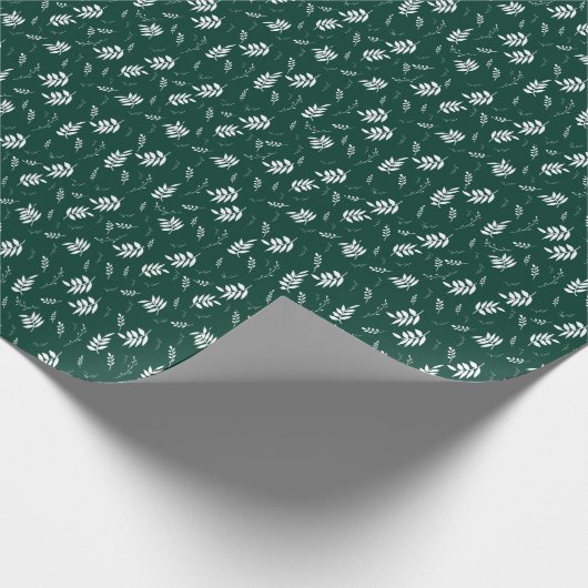bladpatroon cadeaupapier (Hoek)