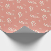 Bladpatroon Cadeaupapier (Hoek)