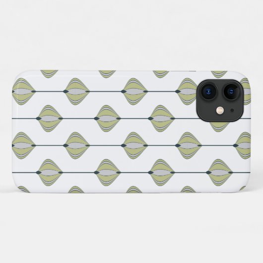 Bladpatroon Case-Mate iPhone Case (Achterkant (horizontaal))