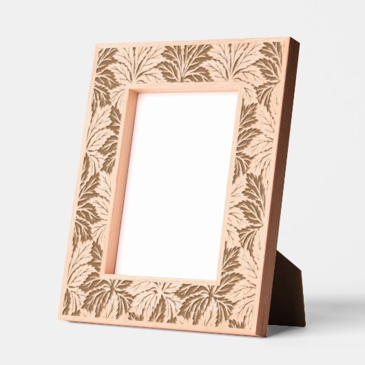 bladpatroon gegraveerde lijstjes (Links)