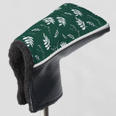 bladpatroon golfheadcover (3/4 voorkant)