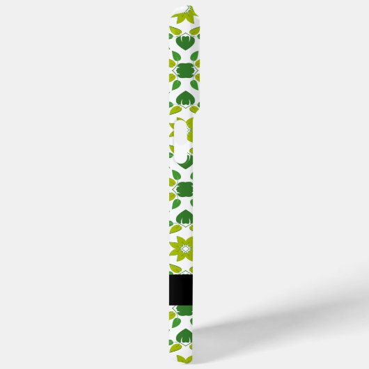 Bladpatroon, Groene bladeren, Jouw naam Case-Mate iPhone Case (Achterkant / Rechts)